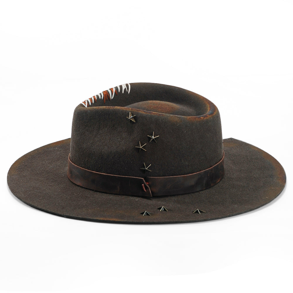 OTRHATS-Fedora-Felt-Dark-Brown-Whiskey-Trail-side
