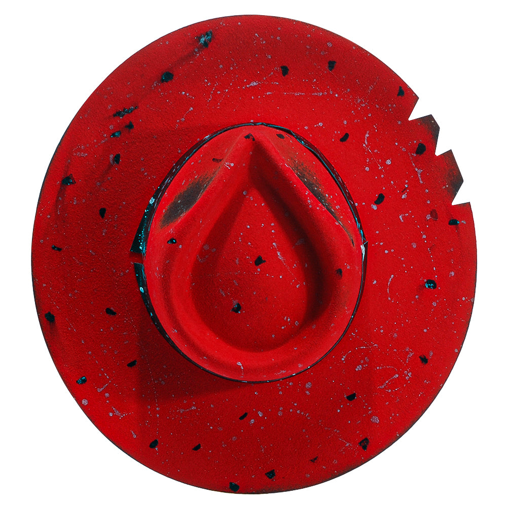 OTRHATS-Fedora-Wool-Red-Ruby-Hat-top